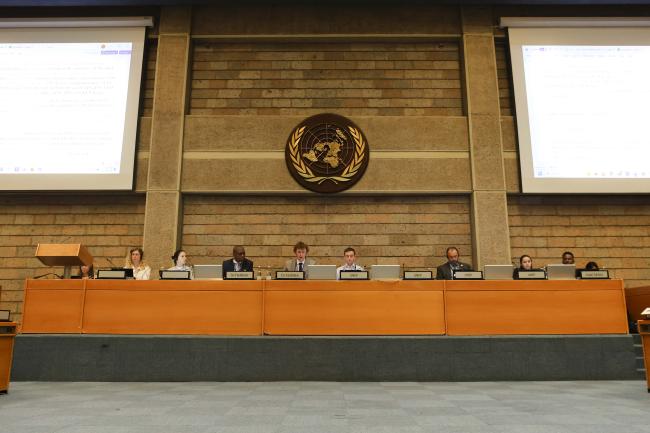 View of the dais Cluster C