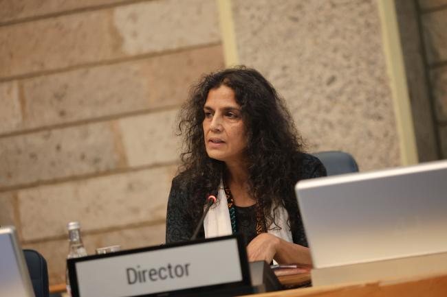 Sheila Aggarwal-Khan, Director, Industry and Economy Division, UNEP 