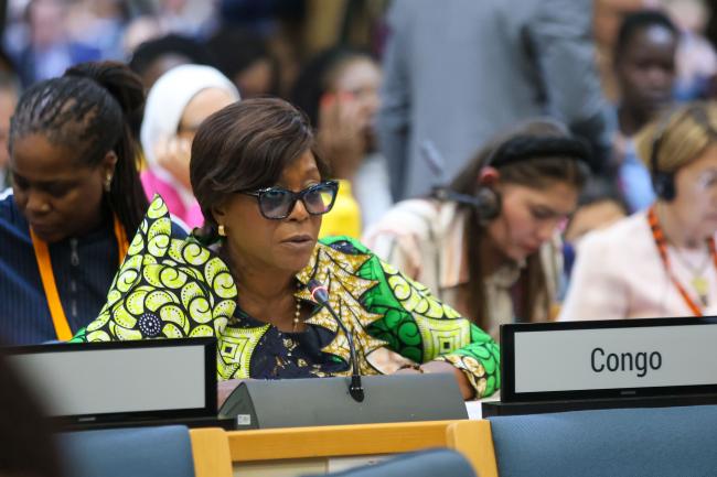 Arlette Soudan-Nonault, Minister of the Environment, Sustainable Development and the Congo Basin, Congo