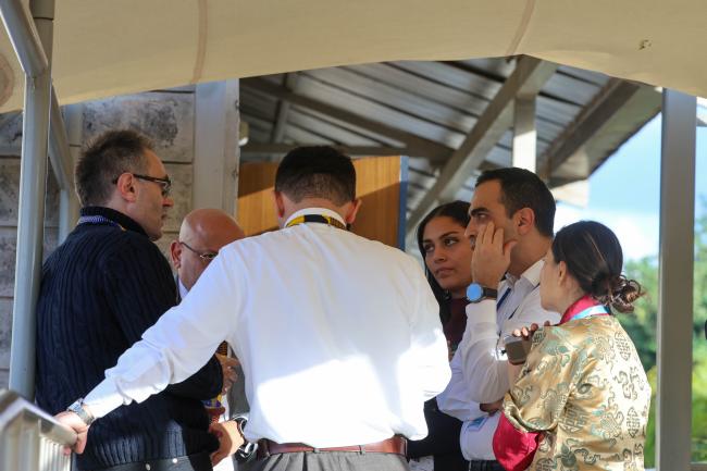 Delegates discuss 