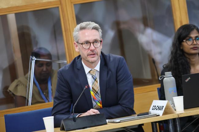 Martin Röw, Germany, Co-Chair of Cluster B 