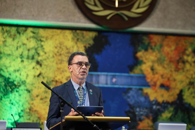 IPBES Chair David Obura 