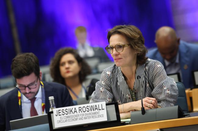 Jessika Roswall, European Commissioner for Environment, Water Resilience and a Competitive Circular Economy