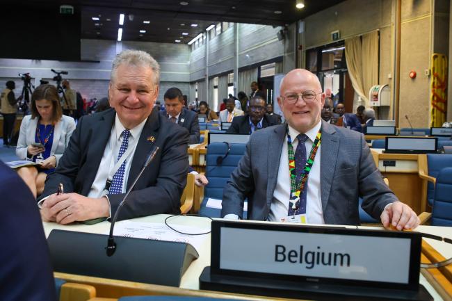 Delegates from Belgium 