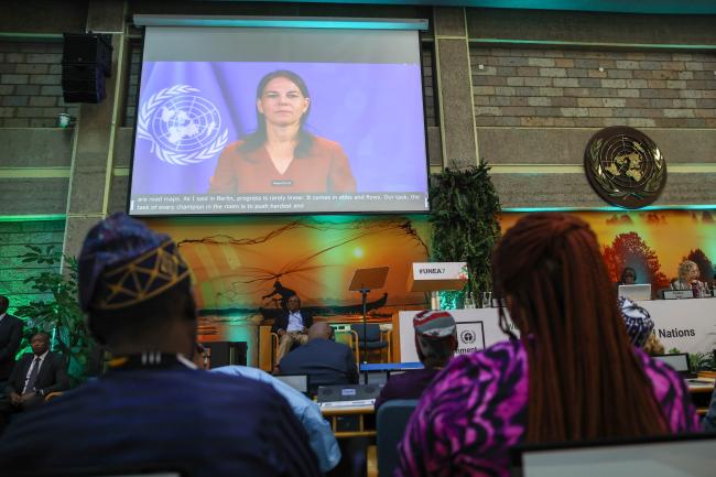 Annalena Baerbock, President, UN General Assembly 