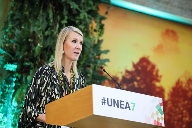 Sari Multala, Minister of Climate and the Environment, Finland 