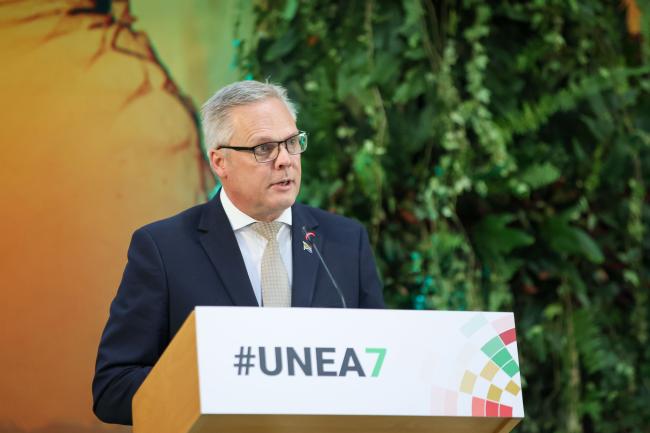 Willie Aucamp, Minister of Forestry, Fisheries, and the Environment, South Africa 