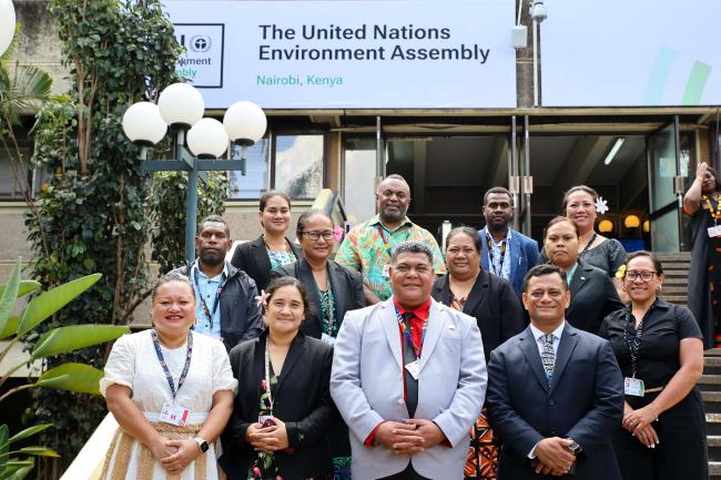 Delegates from Small Island Developing States
