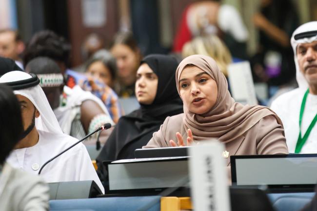 Amna bint Abdullah Al Dahak Al Shamsi, Minister of Climate Change and Environment 