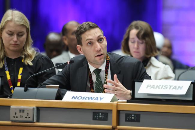 Andreas Bjelland Eriksen, Minister of Climate and Environment, Norway
