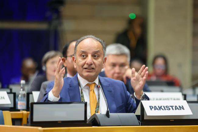 Musadik Malik, Minister of Climate Change, Pakistan 