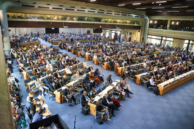 A view of the room during the Opening 