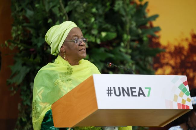 Zainab Hawa Bangura, Director-General, UN Office at Nairobi (UNON)