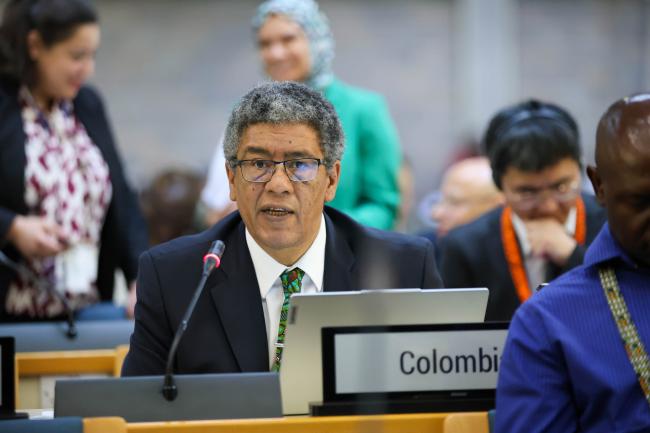 Pedro León Cortés Ruiz, Colombia, on behalf of the Group of Latin America and the Caribbean (GRULAC)