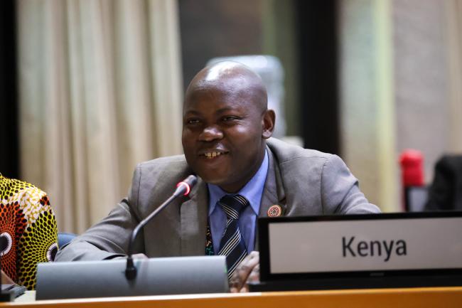 Tobias Ogweno, Kenya, Co-Chair of Cluster D