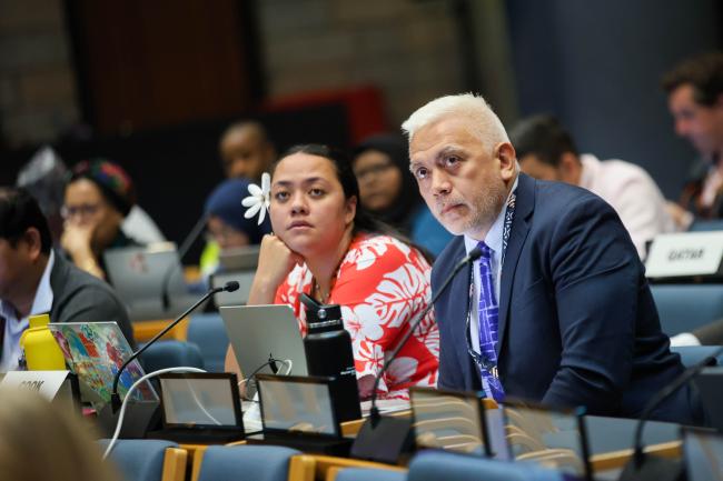 Delegates from Cook Islands 