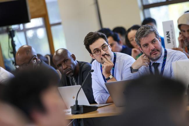 Delegates during Cluster C 