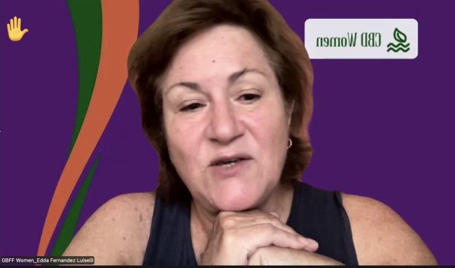 Edda Fernandez, CBD Women's Caucus - GEF70 - 18Dec