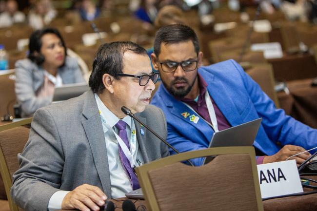 Enrique Gary Moniza, and Asib Mohamed, Guyana -UNCCD-CRIC23-4Dec2025