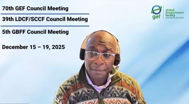 Mohamed Bakarr is a Manager for the Integration and Knowledge Division - GEF70 - 16Dec