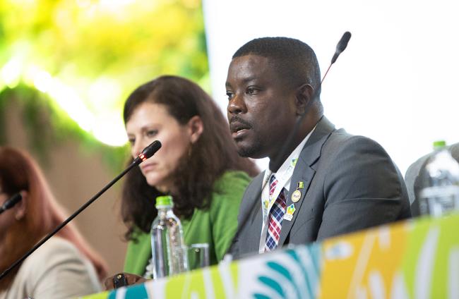 Ronen Francis,  Executive Director of the Partnership Initiative for Sustainable Land Management (PISLM) -UNCCD-CRIC23-2Dec2025