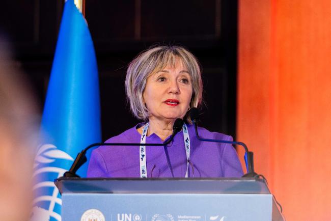Tatjana Hema, Coordinator of UNEP-MAP – Barcelona Convention - BARC_COP24_4dec2025-photo