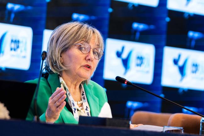 Tatjana Hema, Coordinator of UNEP-MAP – Barcelona Convention - BARC_COP24_3dec2025-photo