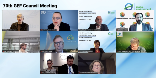 View of the panel - GEF70 - 16Dec