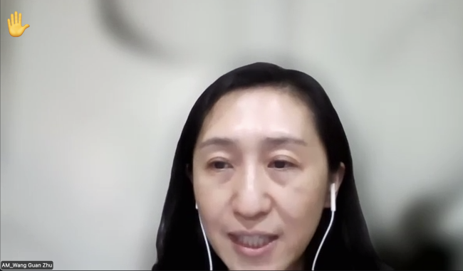 Wang Guan Zhu, Alternate member, China - GEF70 - 18Dec