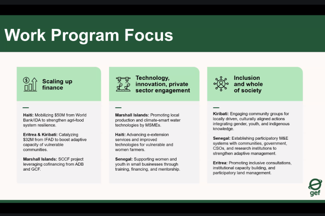 Work Program Focus - GEF70 -17Dec2025