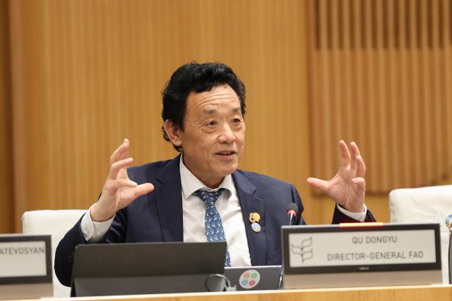 UN FAO Director-General Qu Dongyu