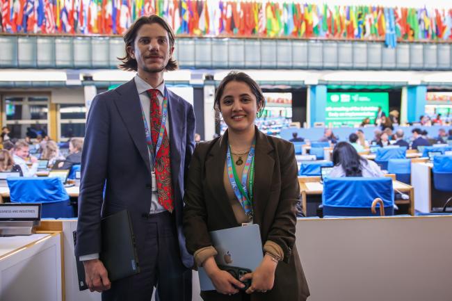Jacopo Pasquero and Mahnoor Jamal, CBD Secretariat