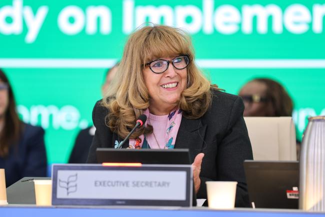 CBD Executive Secretary Astrid Schomaker