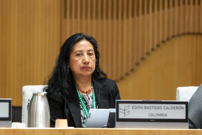 Edith Bastidas Calderón, Colombia