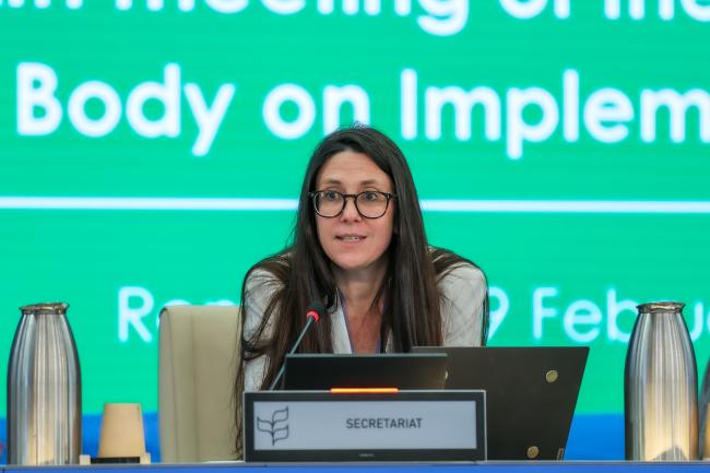 Jillian Campbell, CBD Secretariat