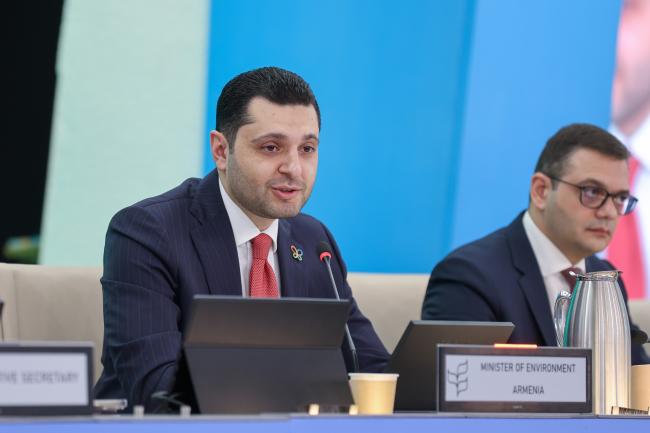 Hambardzum Matevosyan, Minister of Environment, Armenia