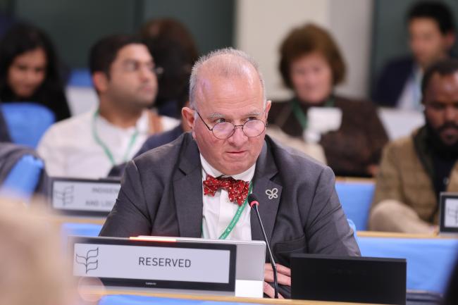 Basile van Havre, Co-Chair of the Open-Ended Working Group for a Post-2020 Global Biodiversity Framework