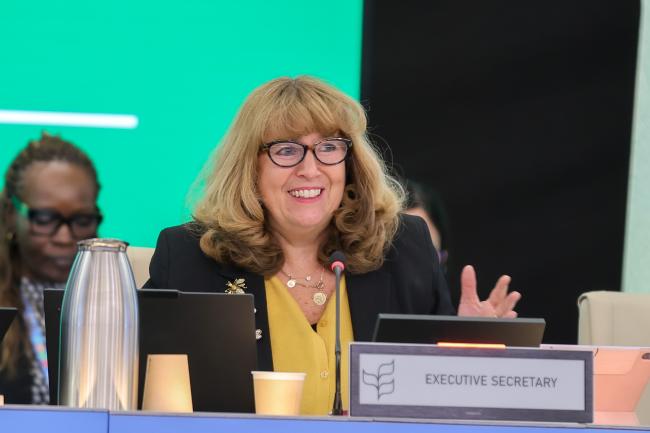 CBD Executive Secretary Astrid Schomaker