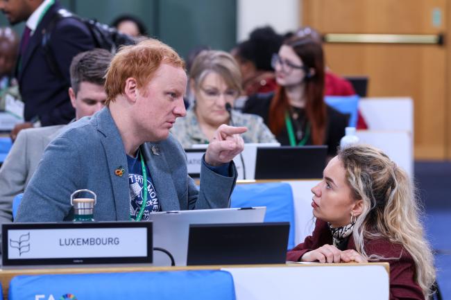 Eric Schauls, Luxembourg, and Adla Kahrić, Bosnia and Herzegovina