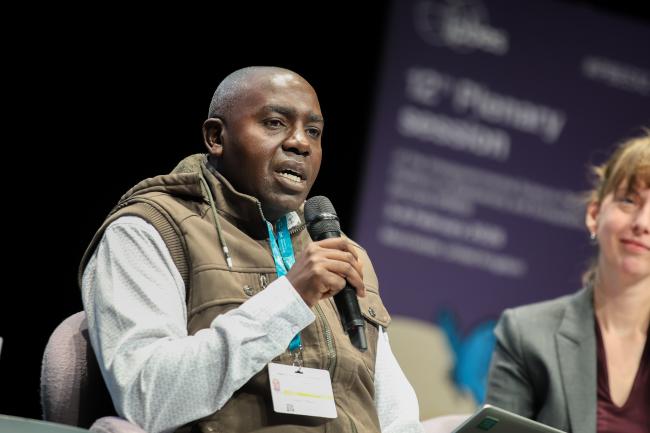 Gathuru Mburu, International Indigenous Forum on Biodiversity and Ecosystem Services (IIFBES)