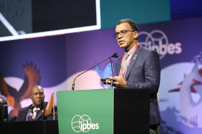 IPBES Chair David Obura 