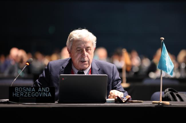 Hamid Čustović, Bosnia and Herzegovina, on behalf of Eastern Europe