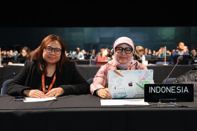 Delegates from Indonesia 