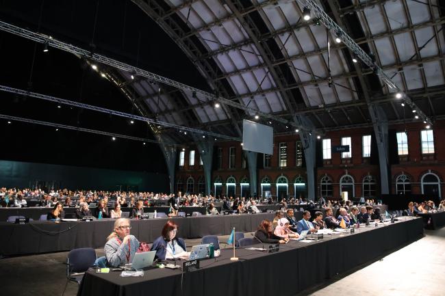 A view of the room