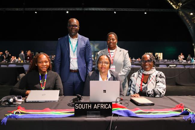 Delegates from South Africa 
