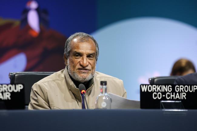 Floyd Homer, Co-Chair of Working Group 1 