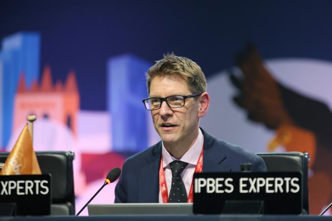 Matt Jones, Co-Chair of the Business and Biodiversity Assessment Report
