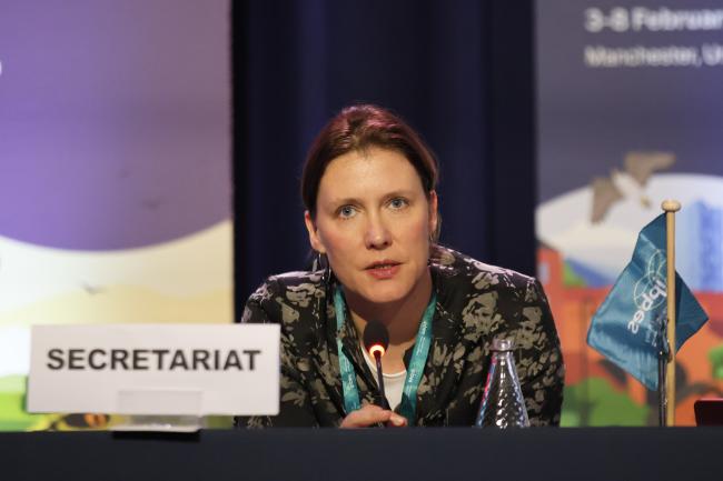 Simone Schiele, IPBES Secretariat 