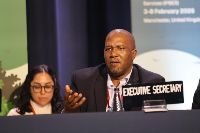 Luthando Dziba, IPBES Executive Secretary