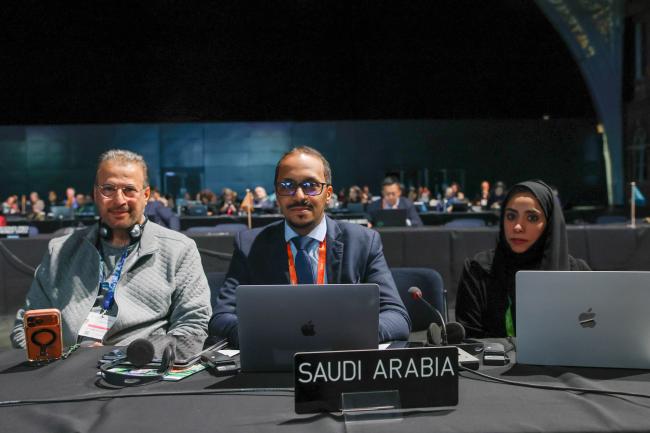 Delegates from Saudi Arabia 